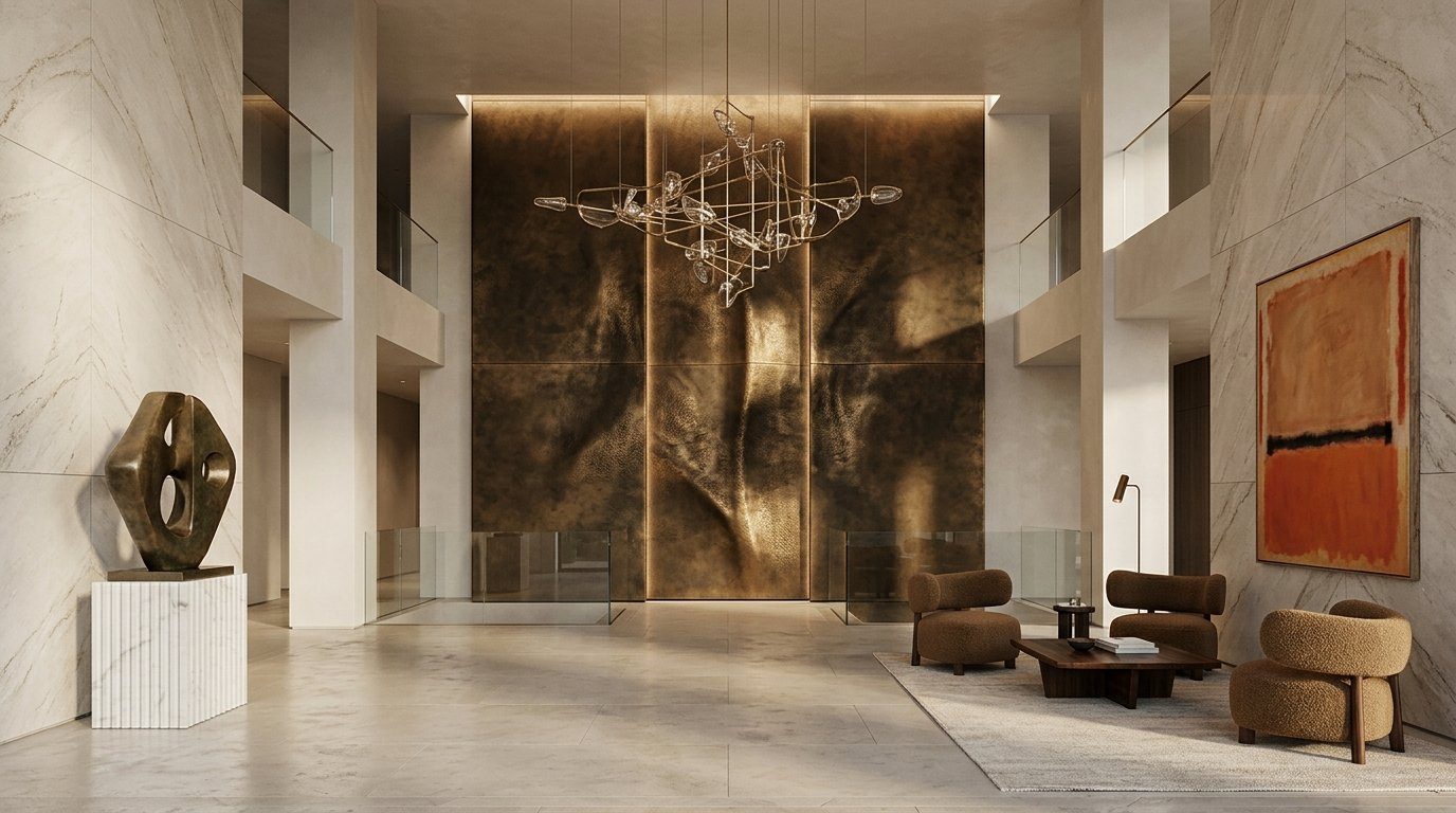 Bel Air estate atrium — analyzed by Descria
